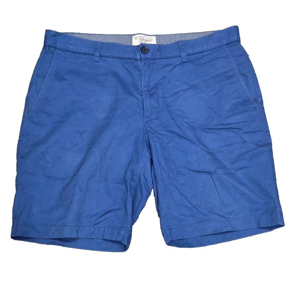 Penguin Munsingwear Chino Bermuda Shorts Men's Size 36 Blue A004395